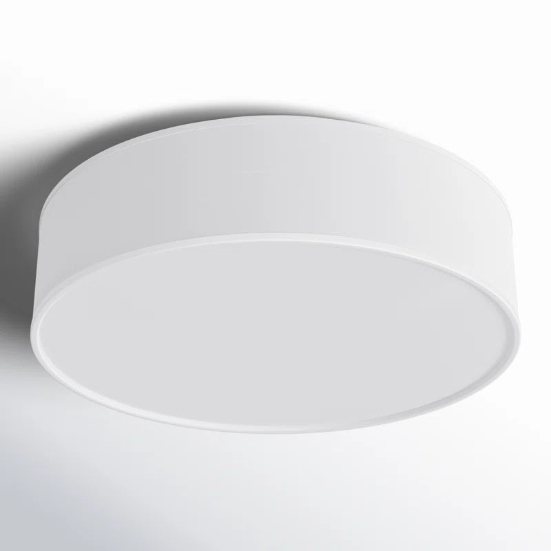 Armande Linen LED Flush Mount