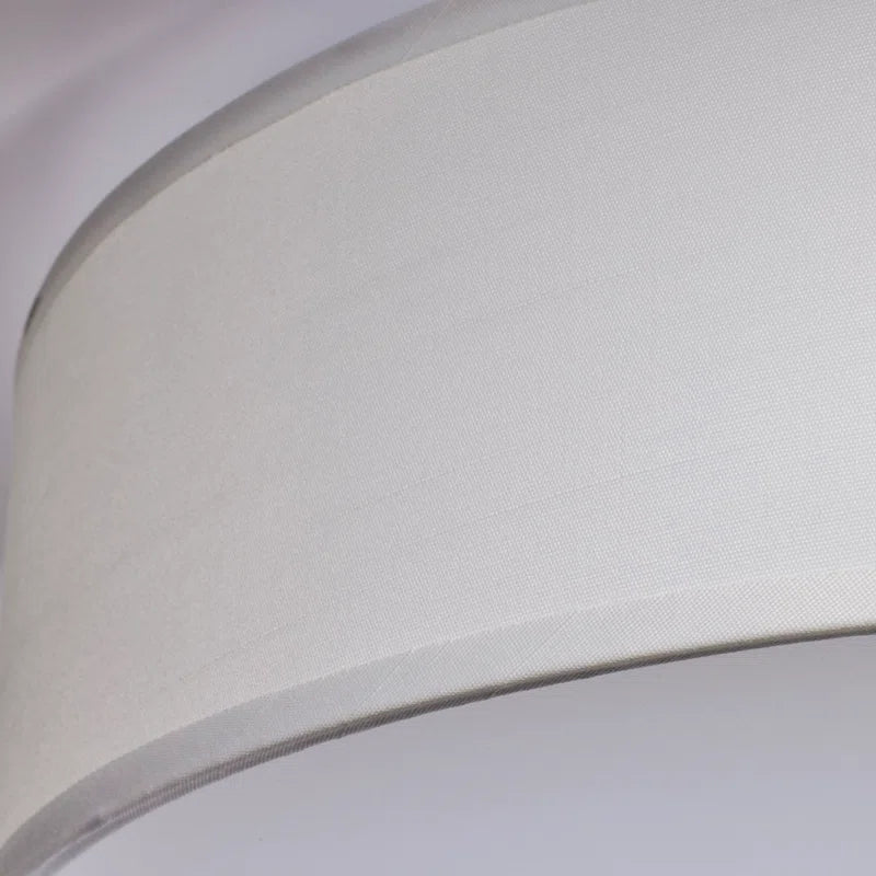 Armande Linen LED Flush Mount