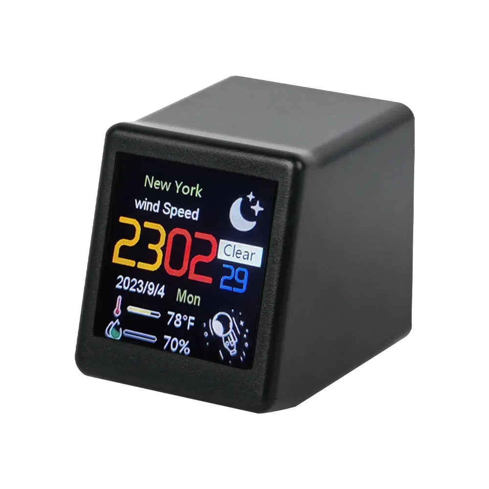 MINI Smart WiFi Weather Station Clock