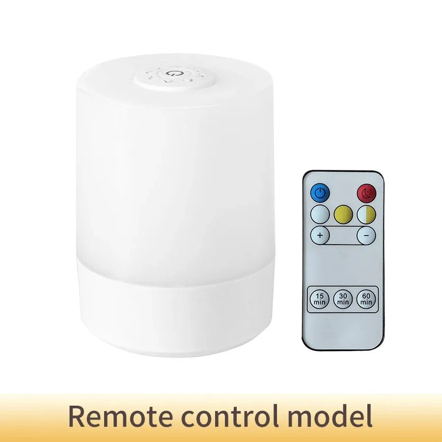 Rechargeable Multicolor Night Lamp With Remote Control