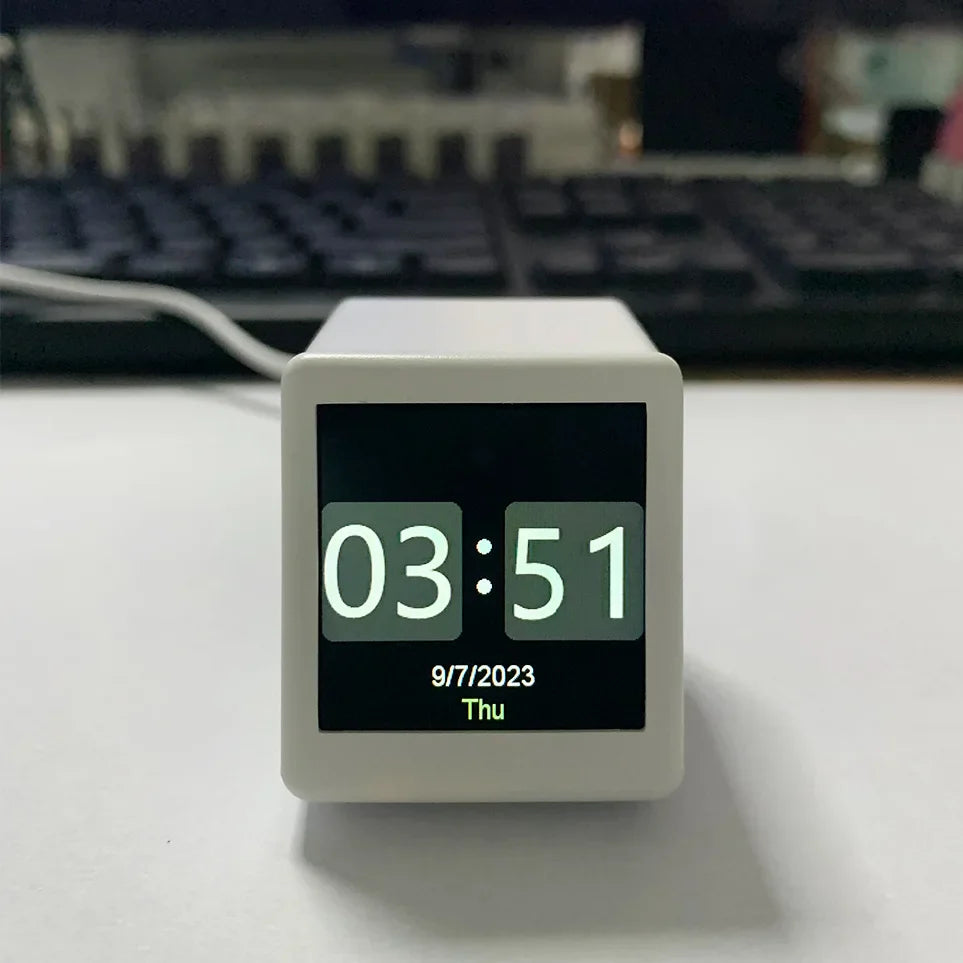 MINI Smart WiFi Weather Station Clock