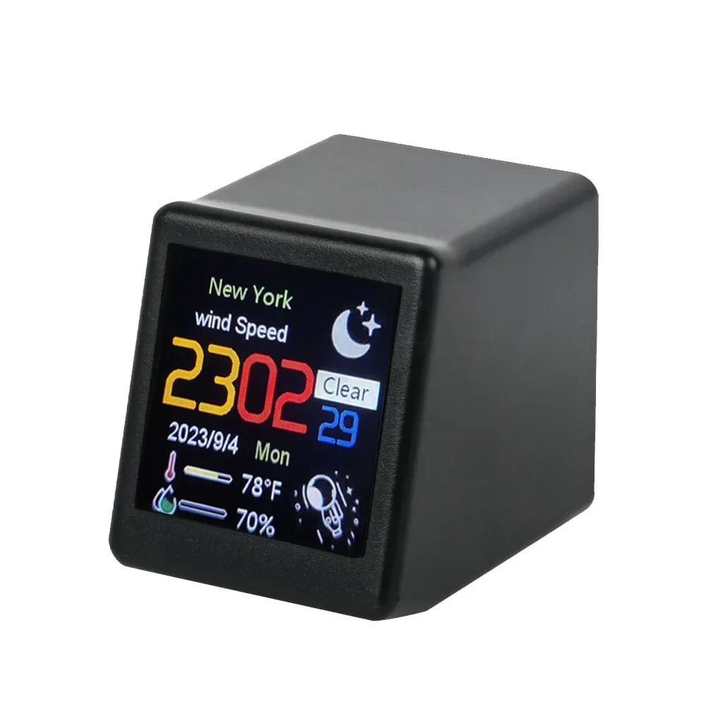 MINI Smart WiFi Weather Station Clock