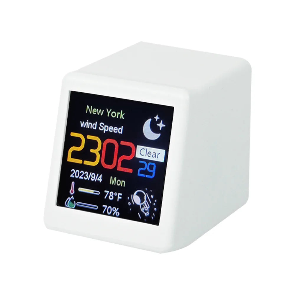 MINI Smart WiFi Weather Station Clock
