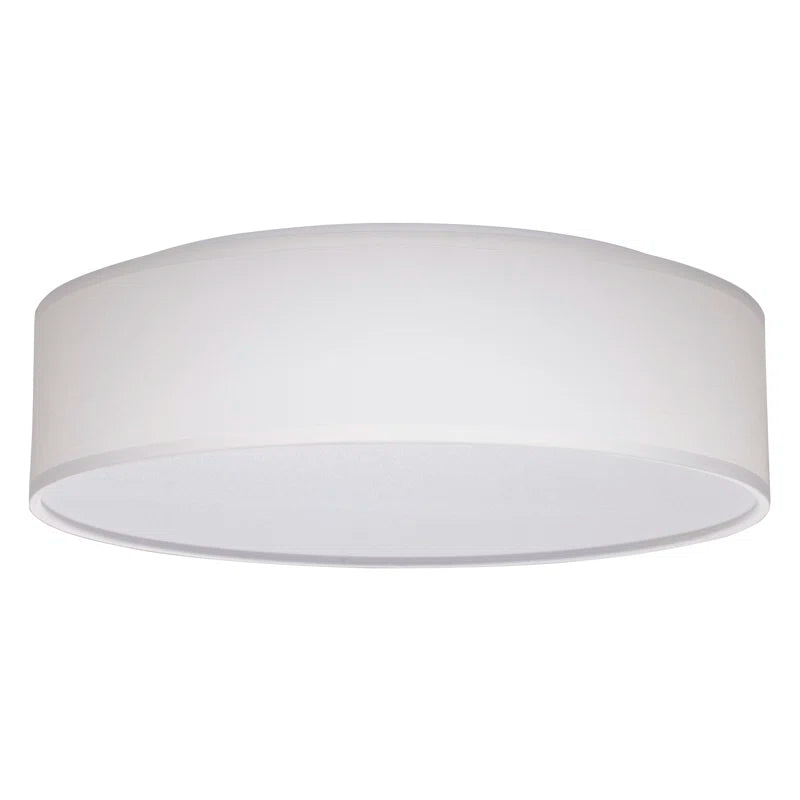 Armande Linen LED Flush Mount