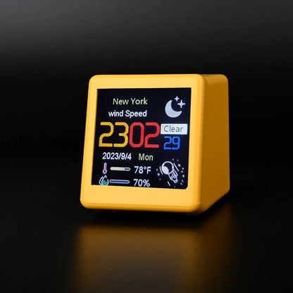 MINI Smart WiFi Weather Station Clock
