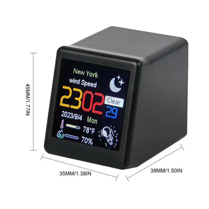 MINI Smart WiFi Weather Station Clock